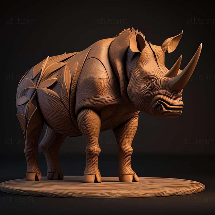 3D модель Piauhytherium capivarae (STL)